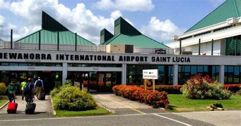 what airport code is stl|hewanorra st lucia.